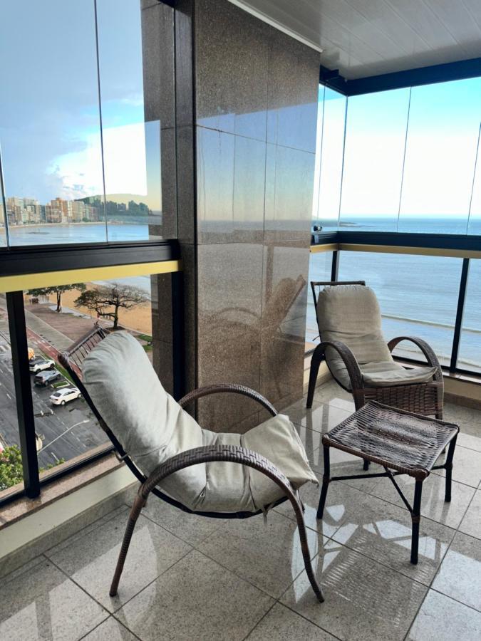 Apartamento Beira-Mar Na Praia Do Morro Ideal Para Familias E Grupos 10 Pessoas Guarapari Luaran gambar