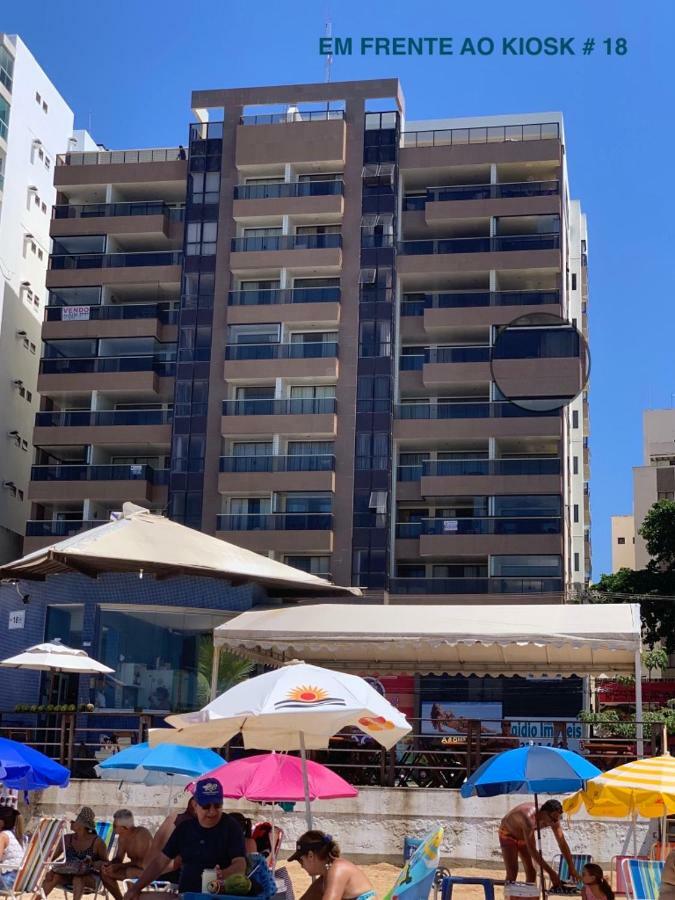 Apartamento Beira-Mar Na Praia Do Morro Ideal Para Familias E Grupos 10 Pessoas Guarapari Luaran gambar